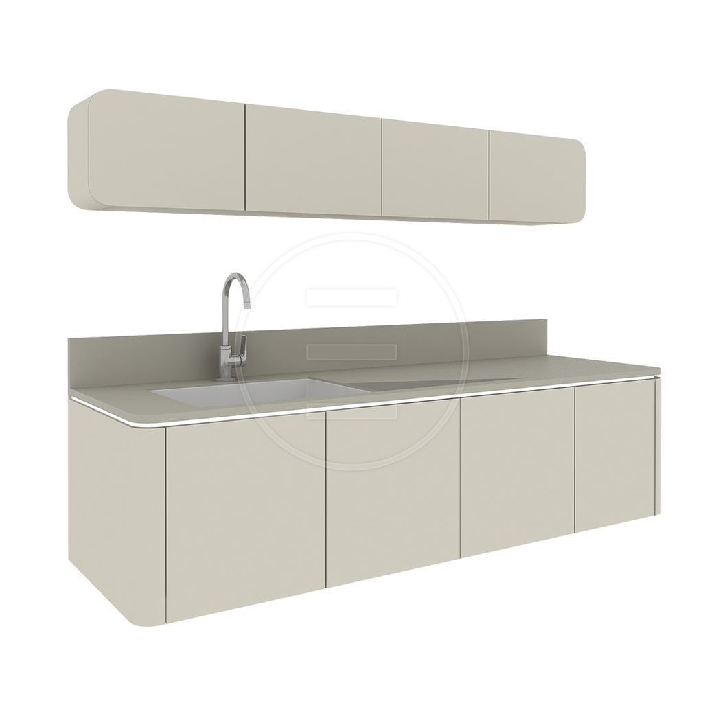 [Alp-01190383] Alpeda Bella Cabinet – Compact Elegance & Modern Functionality (140 cm)