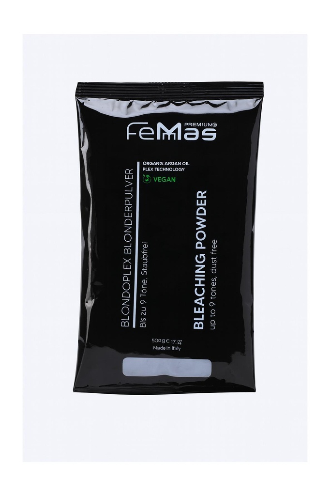 Femmas 500g Bleaching Powder Ultra Strong Blue