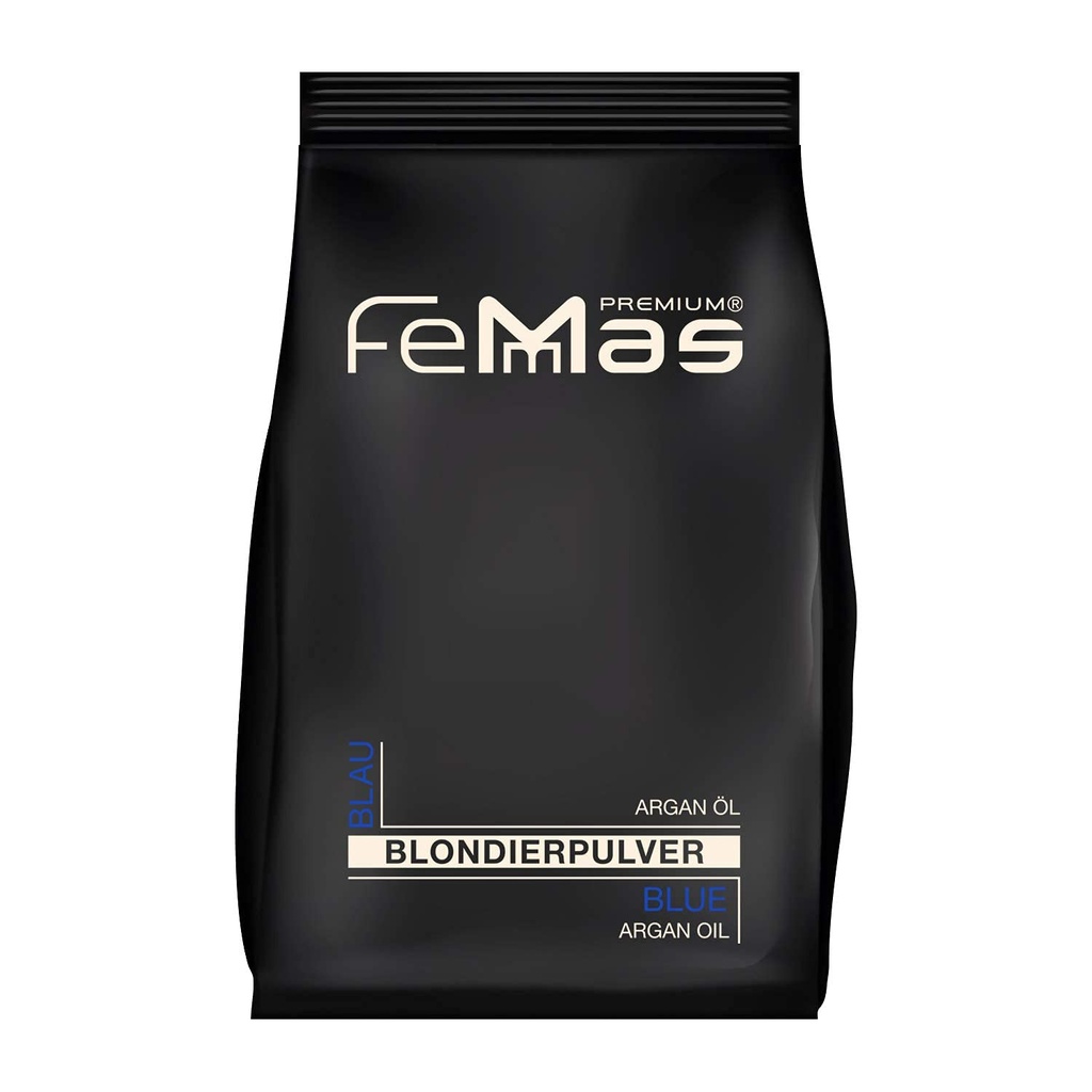Femmas 500g polvere decolorante blu ultra forte