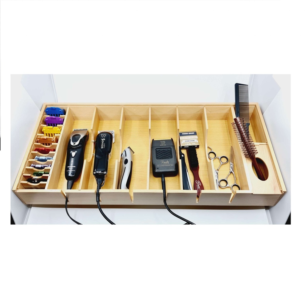 [BTE-C01] Support en bois Bate pour outils de coiffure