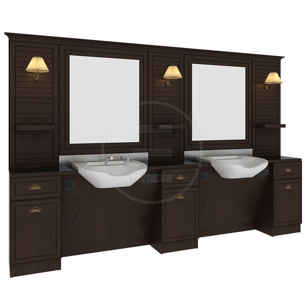 Alpeda-Classic Man Liner Barber Station Unit