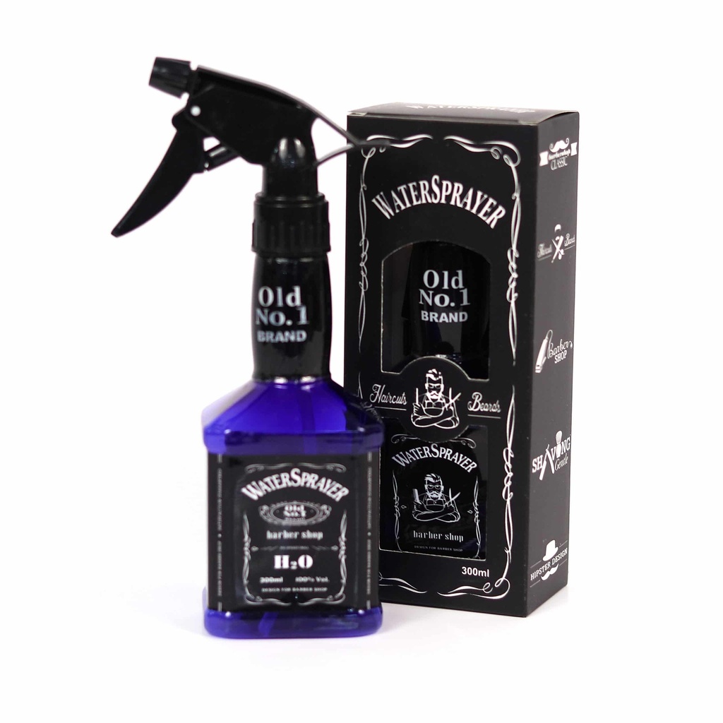 Bate Barbershop Sprühflasche 300ml (Blau) BTE-W18