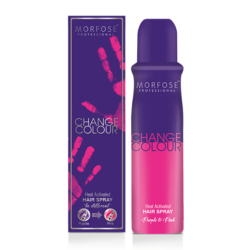 Morfose Farbwechsel Haarspray Lila / Rosa 150ml