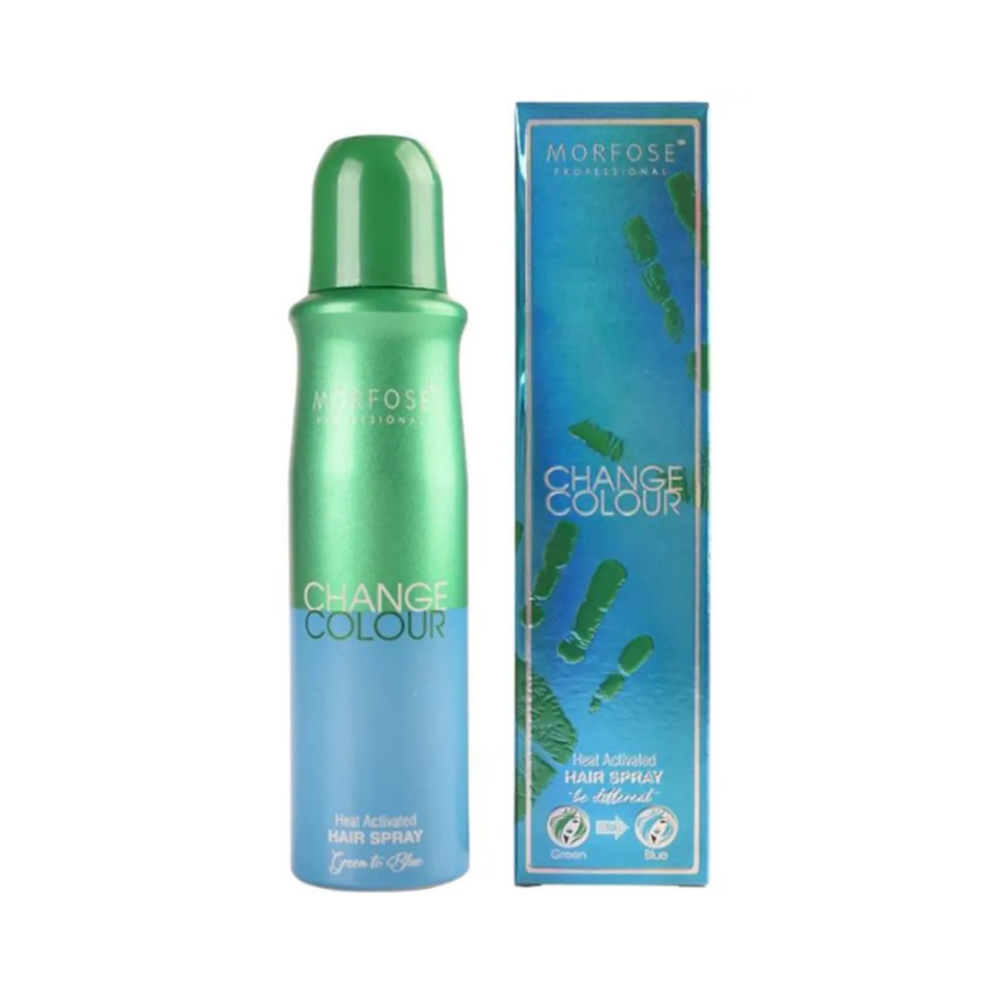 Morfose Farbewechsel Spray Grün/Blau 150ml