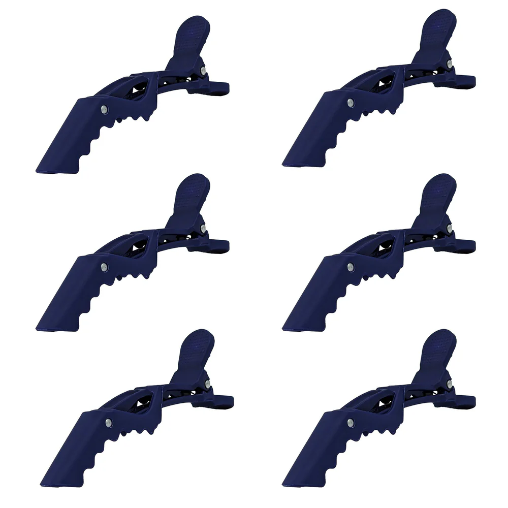 Crocodile-Hair clip 6 pieces