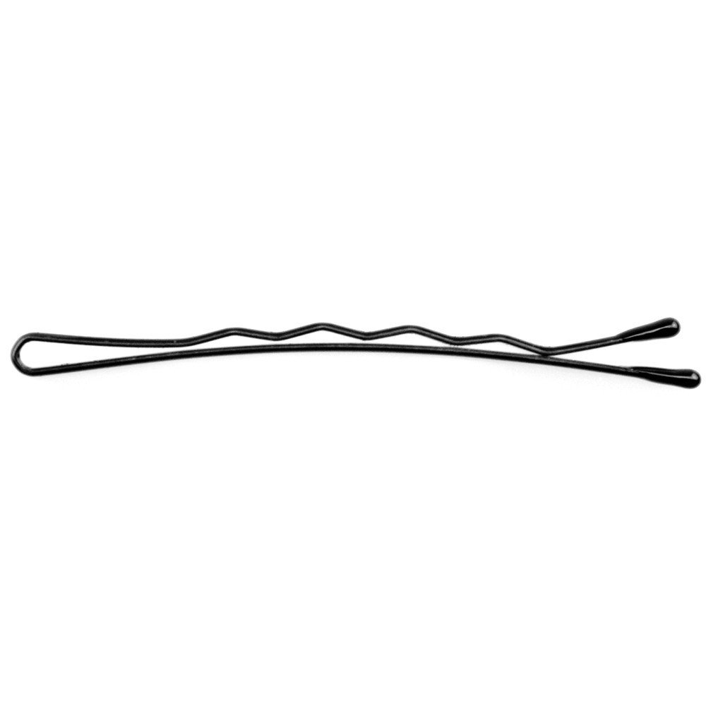 STAR Star Haarklemmen Gewellt 7cm Schwarz 125 Stück (7 Nr.-125er)