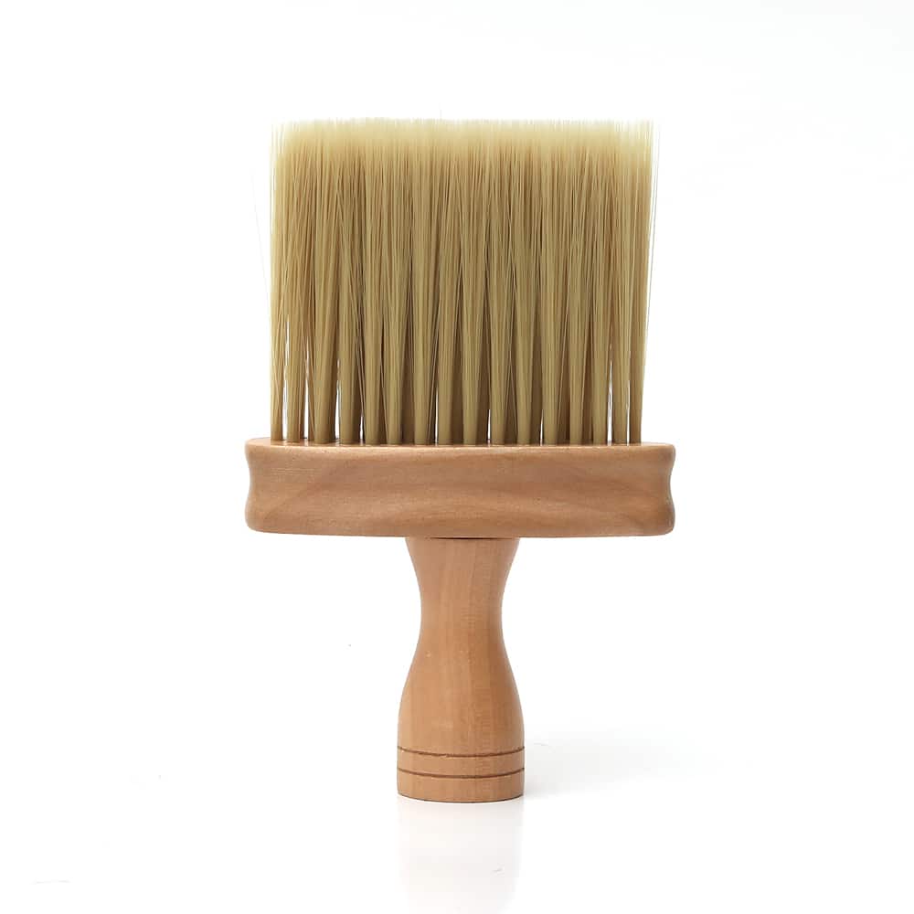 Kate Brosse à cou en bois poils marron