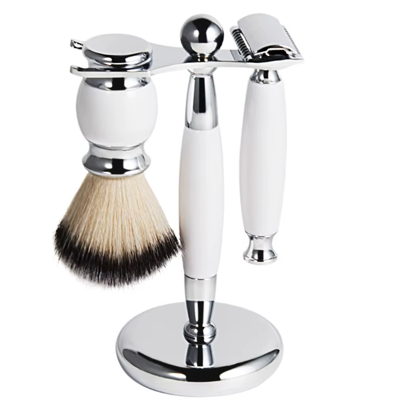 Kit de rasage Bate Beard blanc