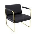 Alpeda Round Lounge Gold Warteplätze