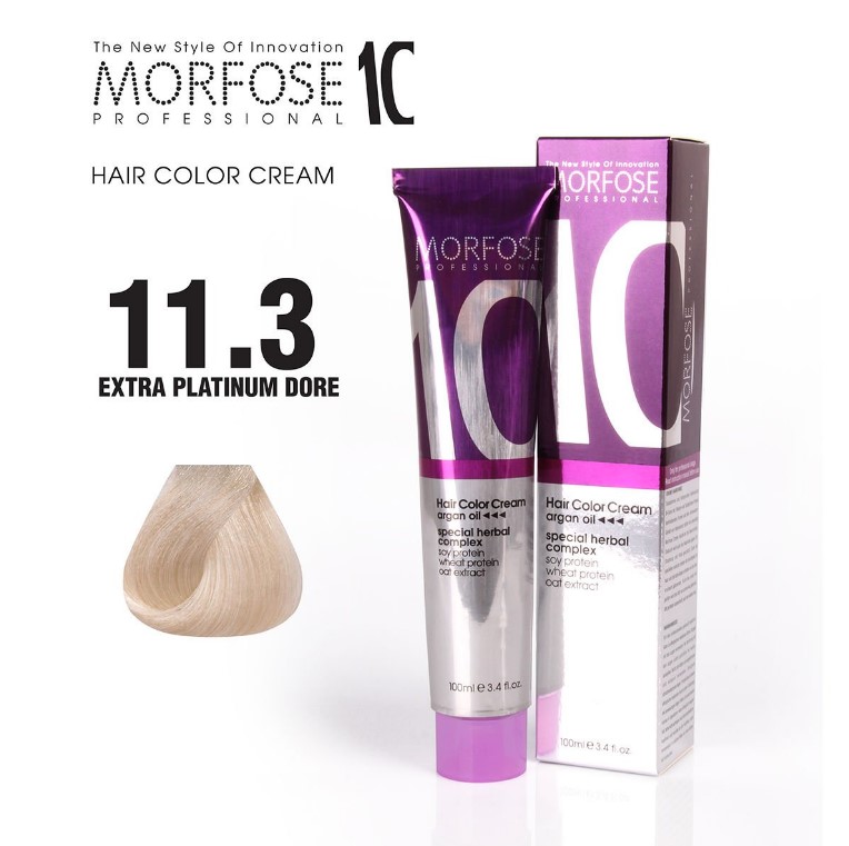 Morfose 10 (11.3) Haarfarbe Karamell Dunkelblond 100ml