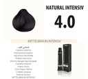 (4.0) Tinta per capelli Castano Medio Intensıv 100ml