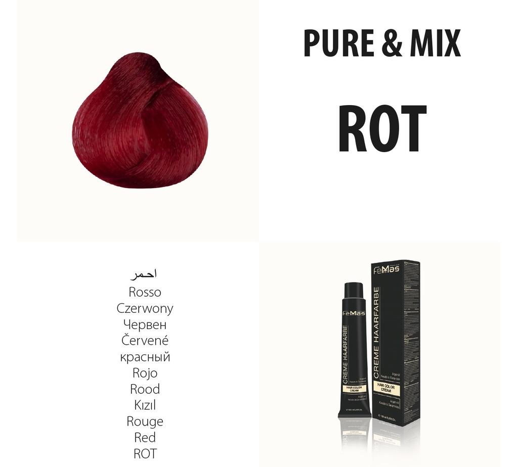 FemMas (Rosso) Haarfarbe Pure & Mix 100ml