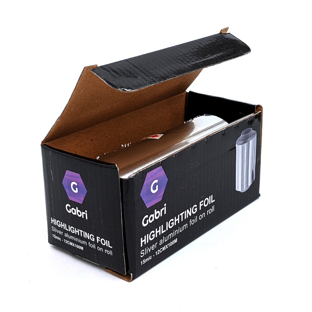 [Bt:276] Gabri Alluminiumfolie 12cm x 100m 15 Micron