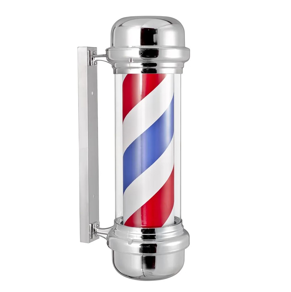 Bate Barber Pole Silber 68cm