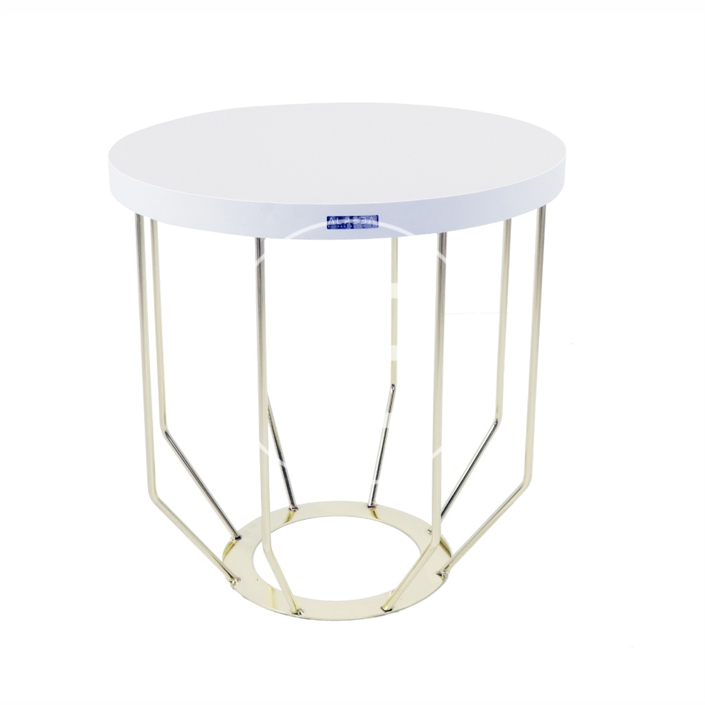 [ALP:445] Alpeda Conic Gold Couchtisch