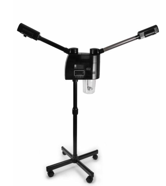 Vaporizzatore per il viso Bate 2 in 1, vaporizzatore caldo/freddo a doppio tubo