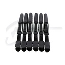 Bate Hair clips black
