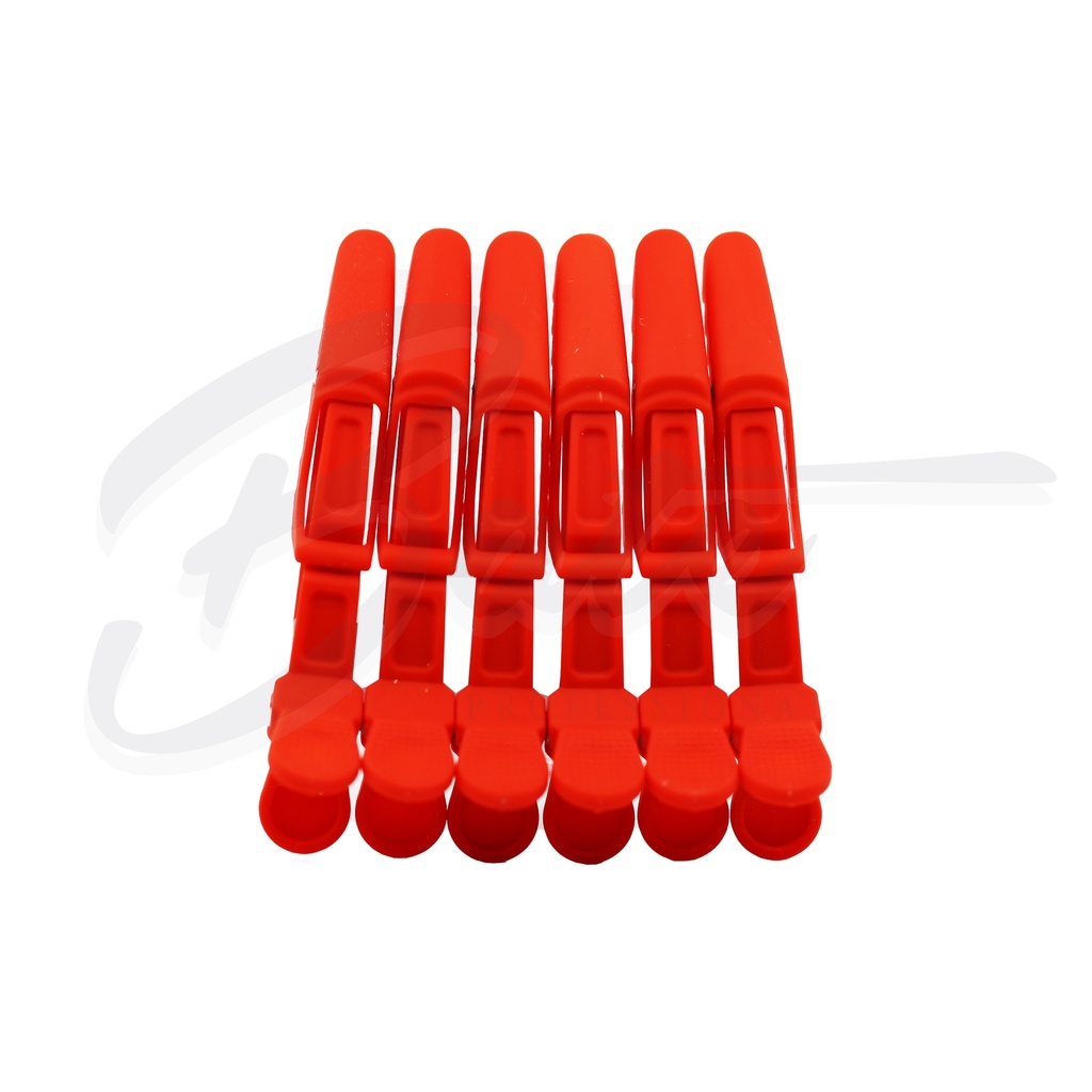 Bate Hair clips red