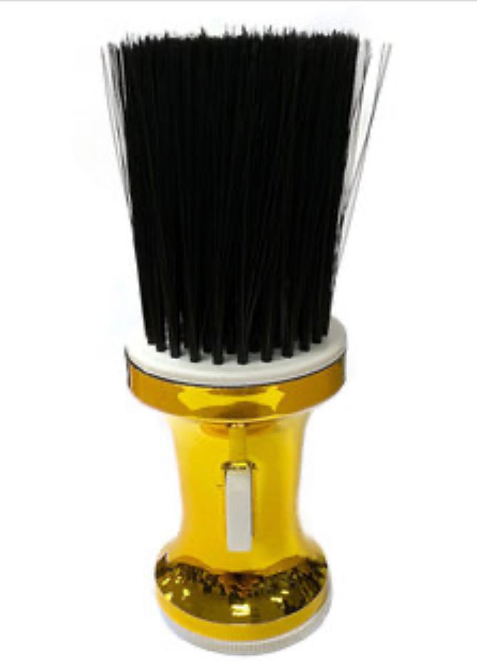 Bate Neck brush shiny gold