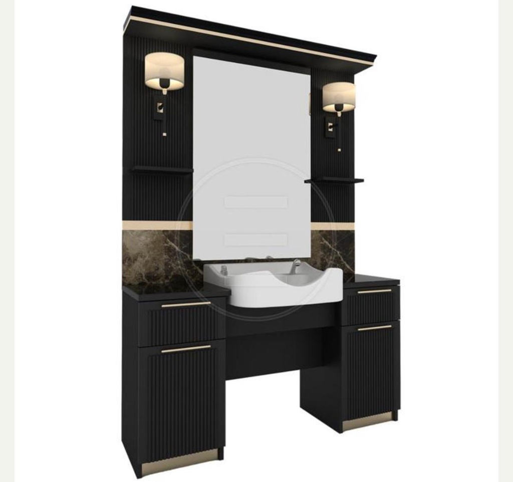 Alpeda-Chaplin Barber Station Unit