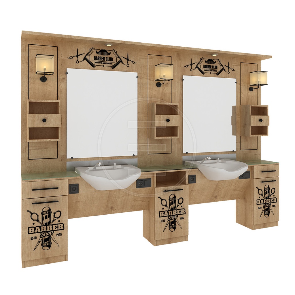 [ALP:1727] Alpeda-Truva Liner Herren Barber Station Unit