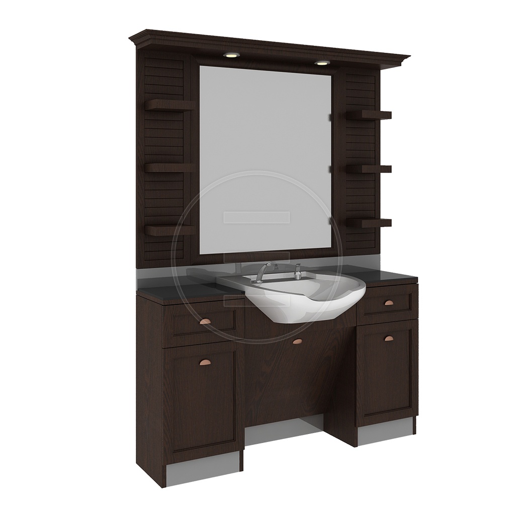 [ALP:402] Alpeda-Classic Man Barber Station Unit