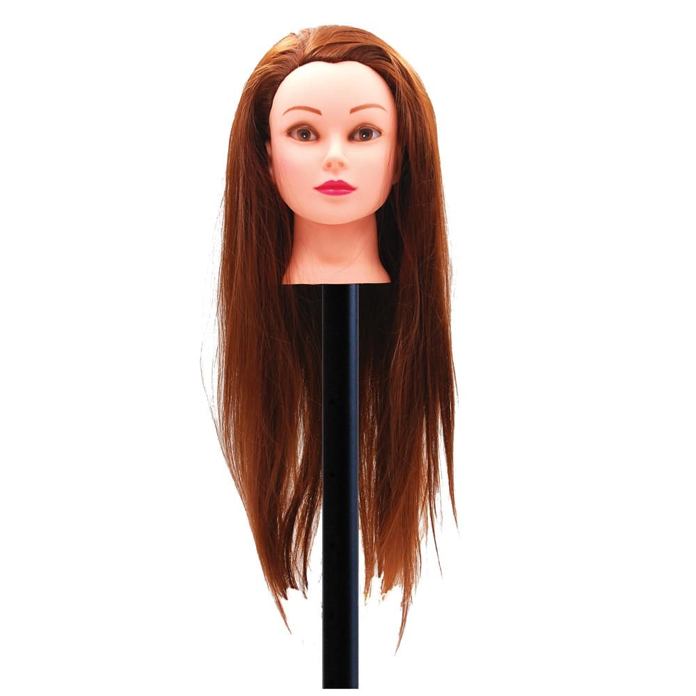 [Bt:134] Bate Hairdressing Training Wig Brown