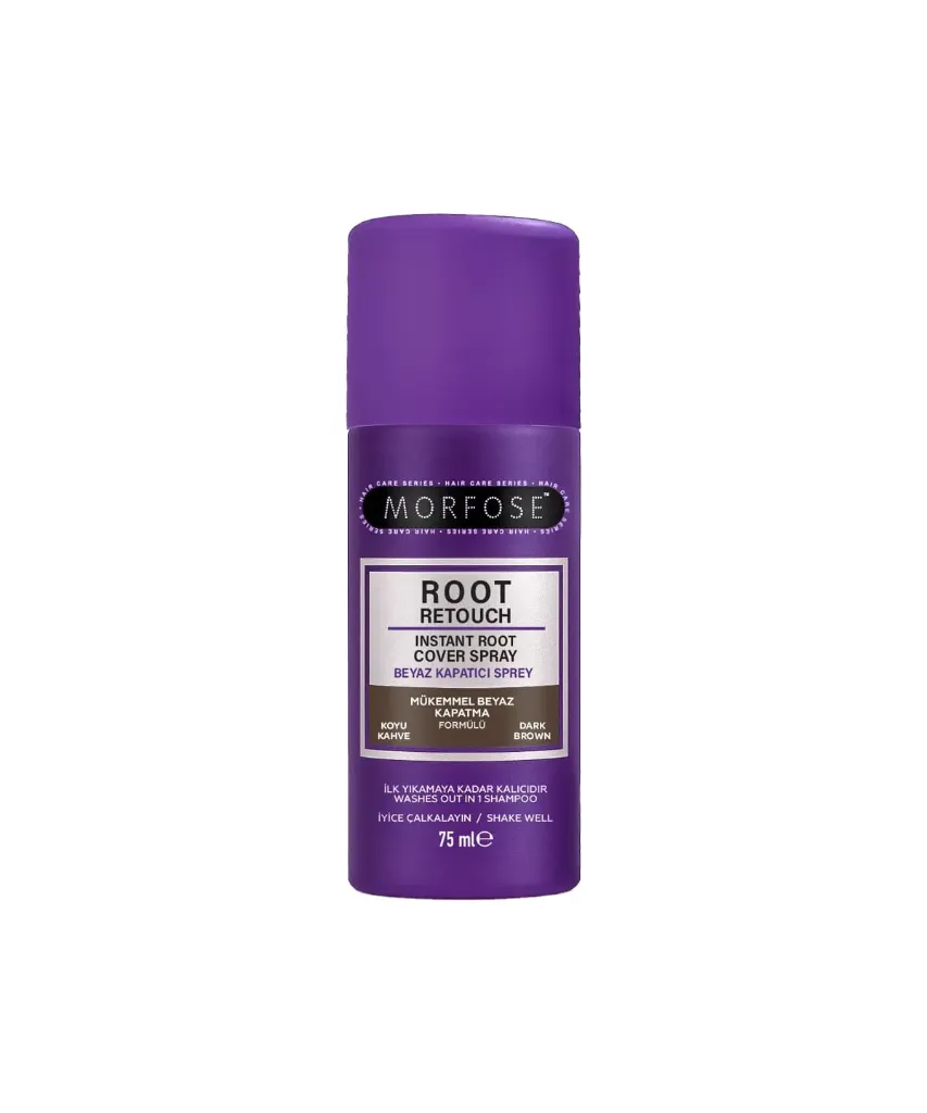 [MorKap02] Morfose Root Concealer Spray – Dark Brown (75 ml)