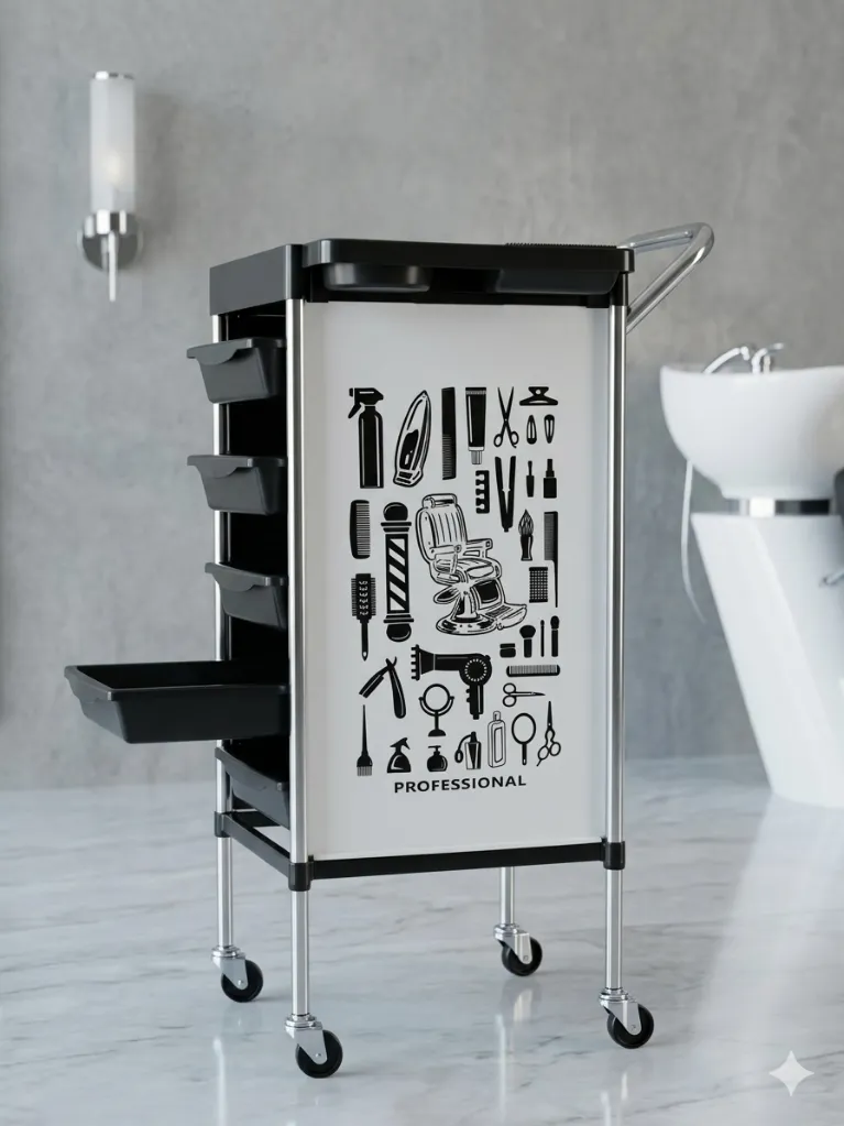 [Tron02] BATE Carrello Professionale da Lavoro – Il tuo assistente mobile in salone