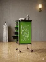 BATE Professional Service Trolley – Green Edition: Fresh Energy & Smart Storage