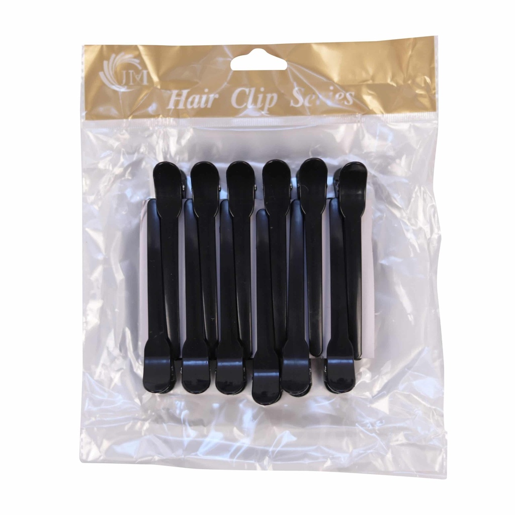 [Bt:167] Bate Hair Clip Series Hair Clips Black