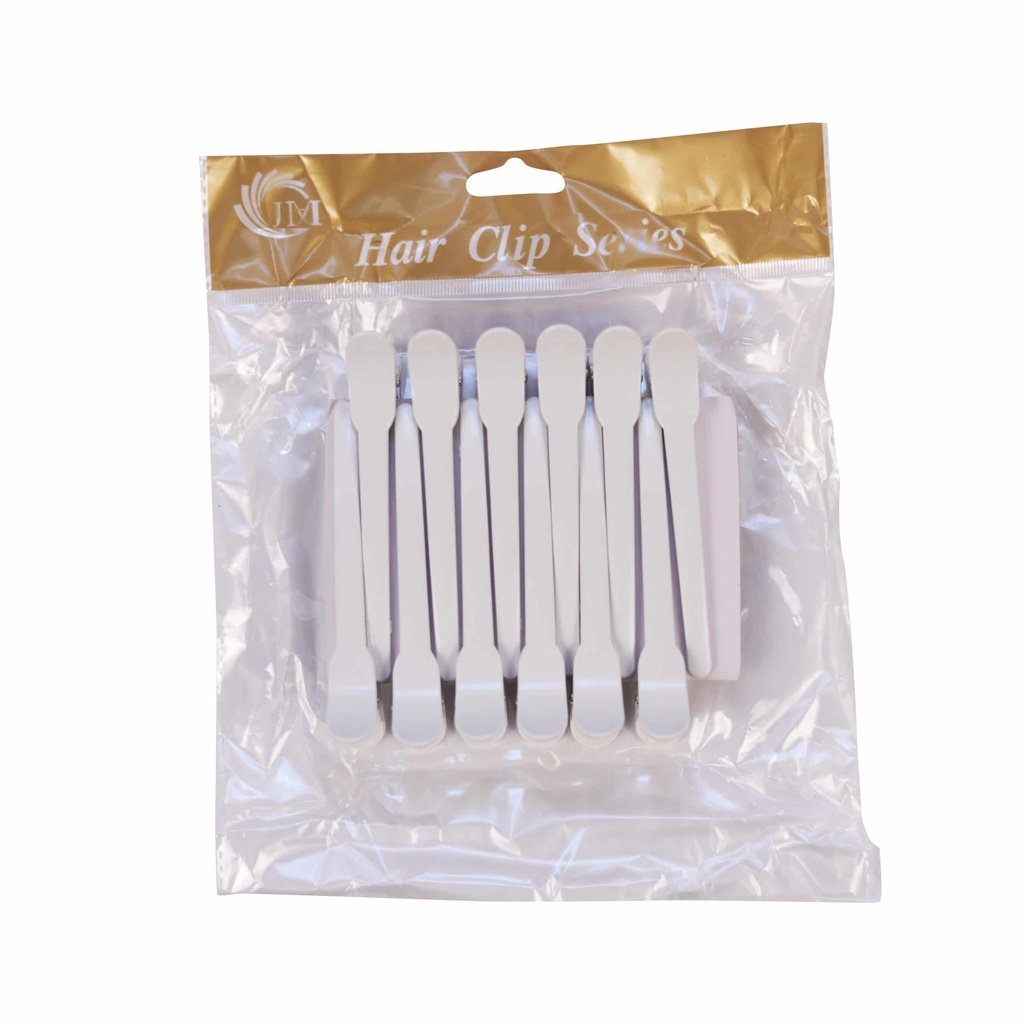 [HW:02] Bate Hair Clip Series Haarklammern Weiss