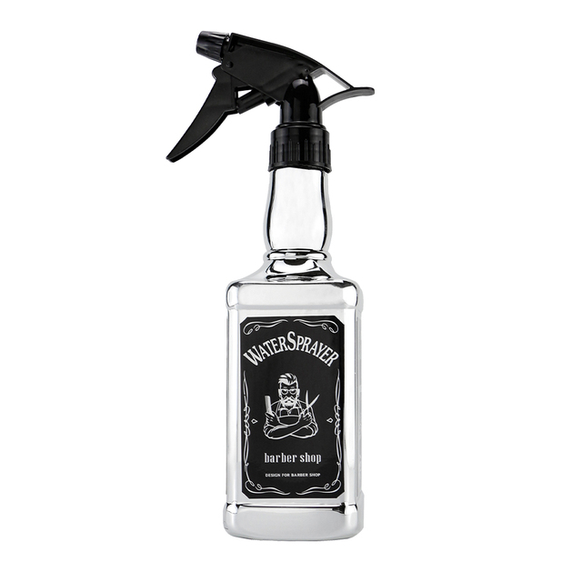 [BTE-W17] Bate Barbershop Spray Bottle Silver 500ml