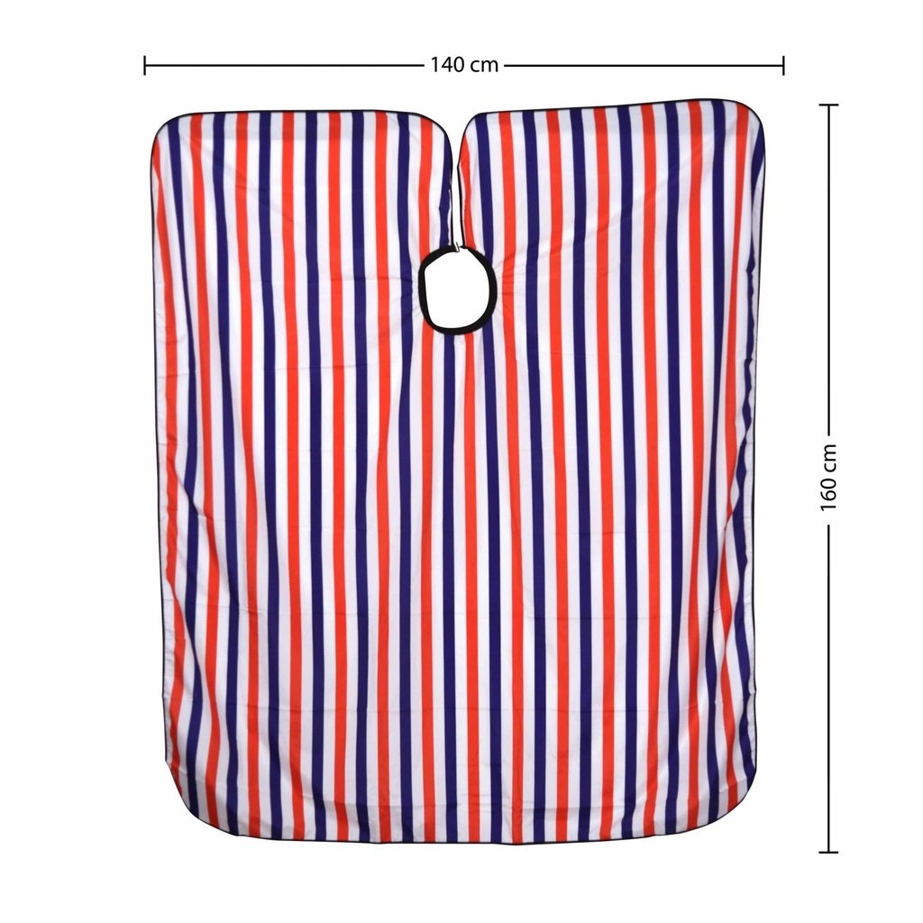 [BTE-UHG33] Bate Barbershop cape 140x165 1398-23