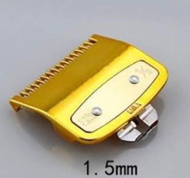 Choice attachment comb gold 1.5 mm