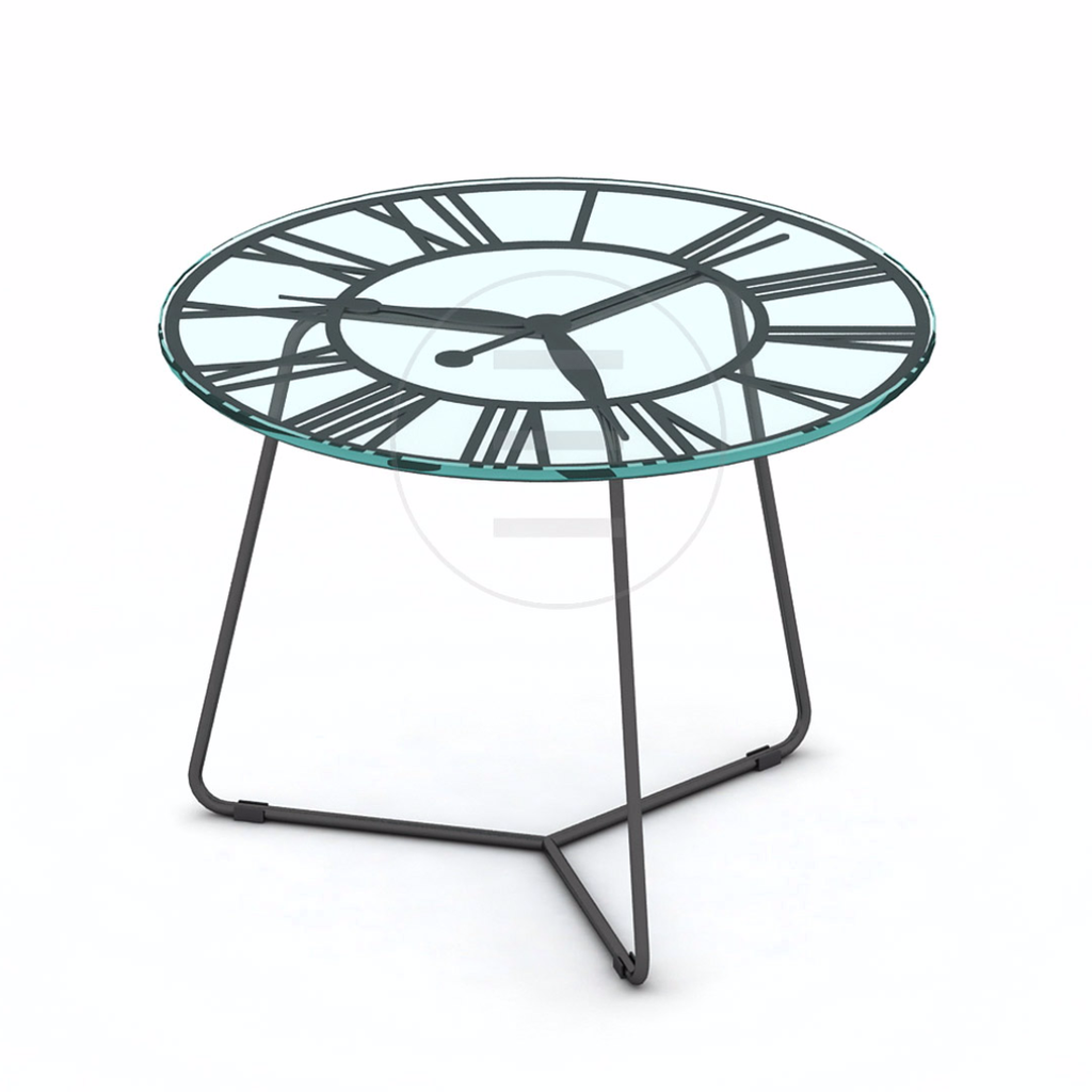 Alpeda Clock  Kaffeetisch 