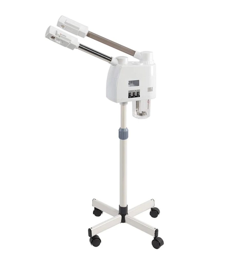 Bate 2 in 1 Gesichtsdampfer Dual Tube heiß / kalt Vaporizer