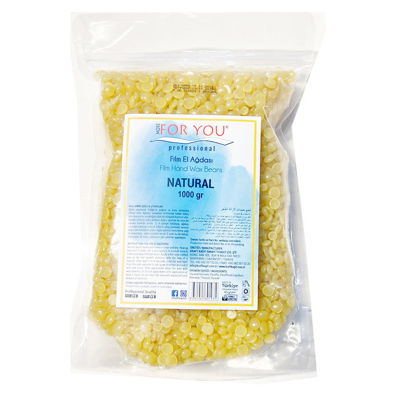 More For You Samenmaske Wachs 1000gr  (Natural)