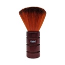 Brosse à cou Gabriel marron avec manche en bois
