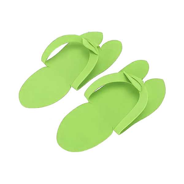 [Bt:187] Bate Pedicure Slippers 10 Pairs (Green)