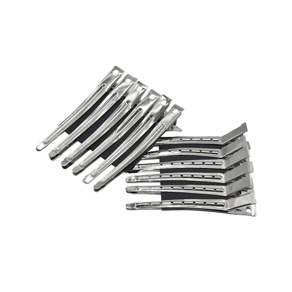 [Bt:160] Barrettes à cheveux Bate en métal (12 pièces)