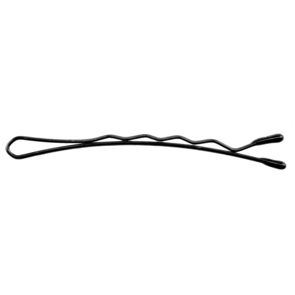 [KD-228] STAR Star Haarklemmen Gewellt 5cm Schwarz 200 Stück