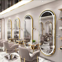 Specchio Bate 170*80 con cornice oro THM-05