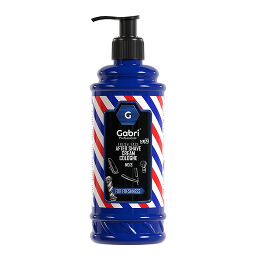 [NO:3] Gabri After Shave Cream Cologne For Freshness 400ml