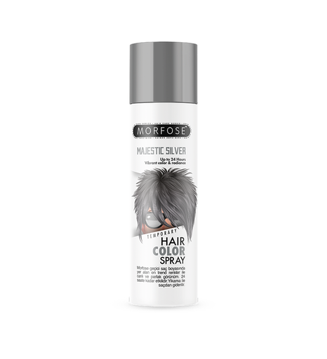 [Mor173] Morfose Majestic Silver Hair Color Spray 150ml