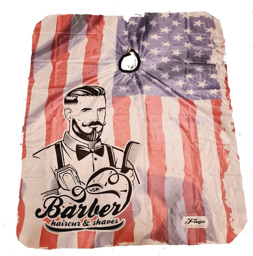 [BTE-UHG06] Bate Barbershop cape 140x165 BTE-UHG06