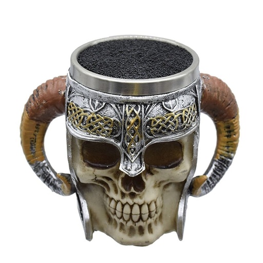 [Bt:198] Bate Skull scissor holder