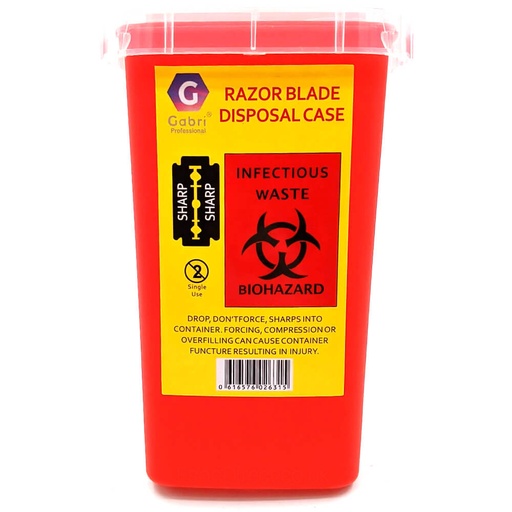[BRS:17] Gabriel razor blade disposal case