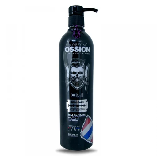 Ossion Premium Barber 3 in 1 Shaving Gel 700ml