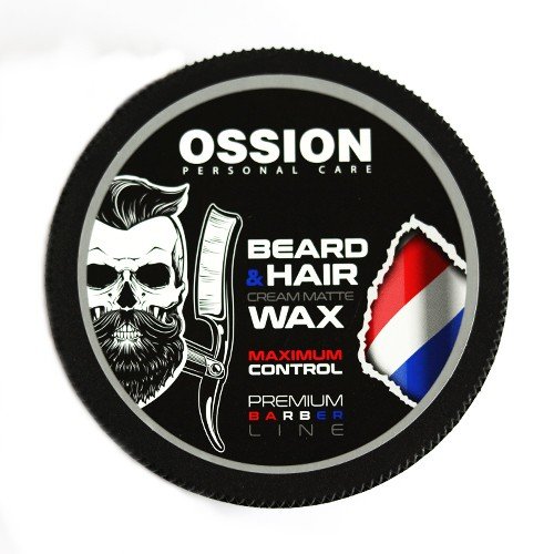 [osmaximum] Ossion Bart- und Haarcreme, mattes Wachs, 175 ml